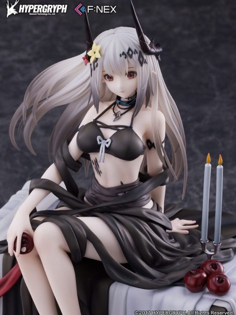 arknights mudrock silent night dn ver scale figure ()