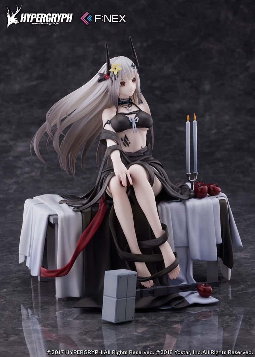 arknights mudrock silent night dn ver scale figure ()