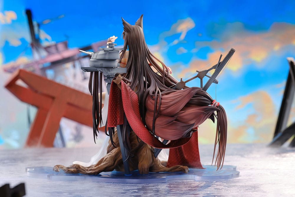 azur lane amagi wending waters serene lotus ver scale figure ()