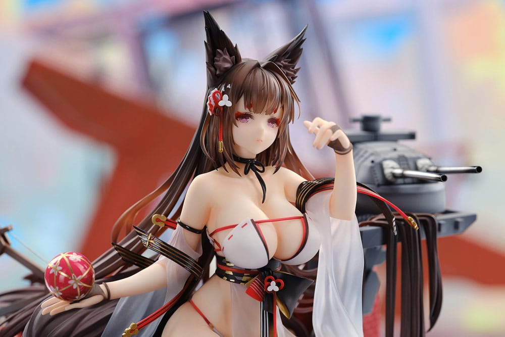 azur lane amagi wending waters serene lotus ver scale figure ()