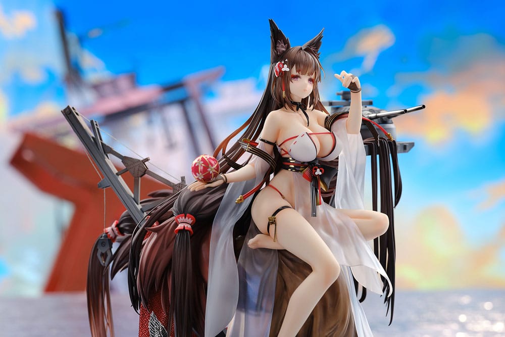 azur lane amagi wending waters serene lotus ver scale figure ()