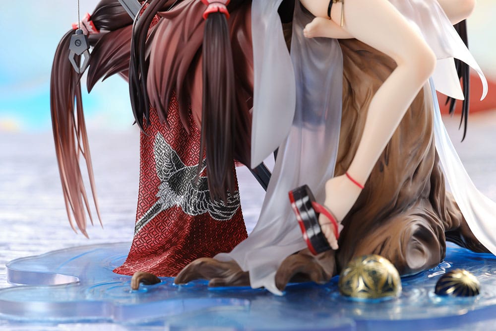 azur lane amagi wending waters serene lotus ver scale figure ()