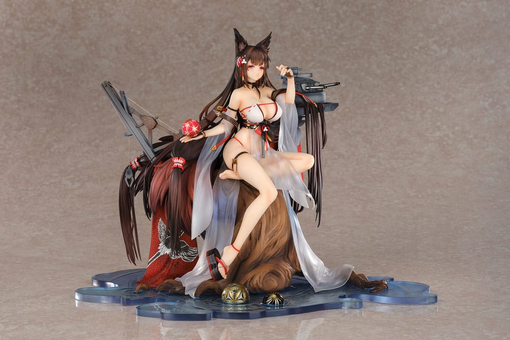 azur lane amagi wending waters serene lotus ver scale figure main