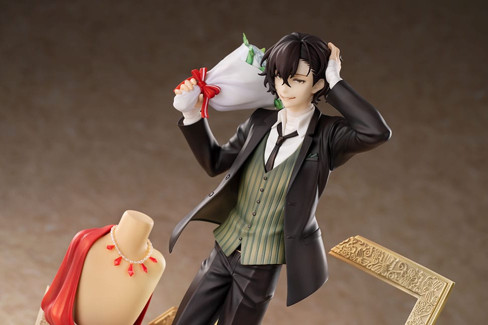 bungo stray dogs dazai osamu dress up ver deluxe edition scale figure ()