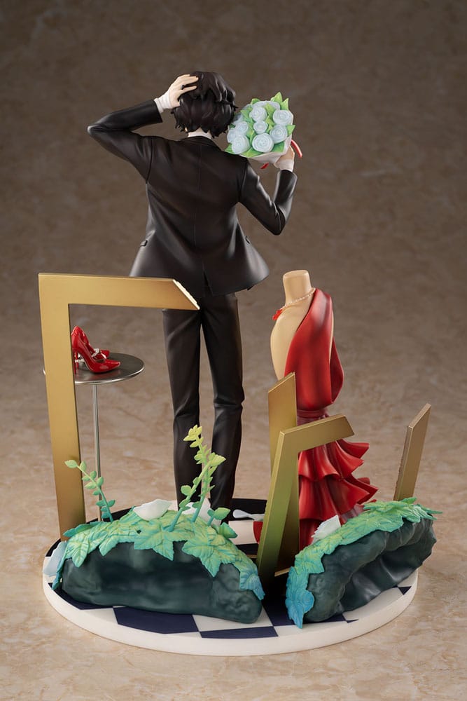 bungo stray dogs dazai osamu dress up ver deluxe edition scale figure ()