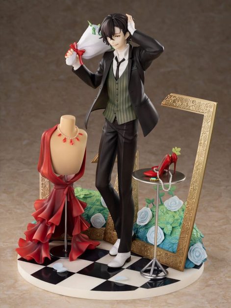 bungo stray dogs dazai osamu dress up ver deluxe edition scale figure ()