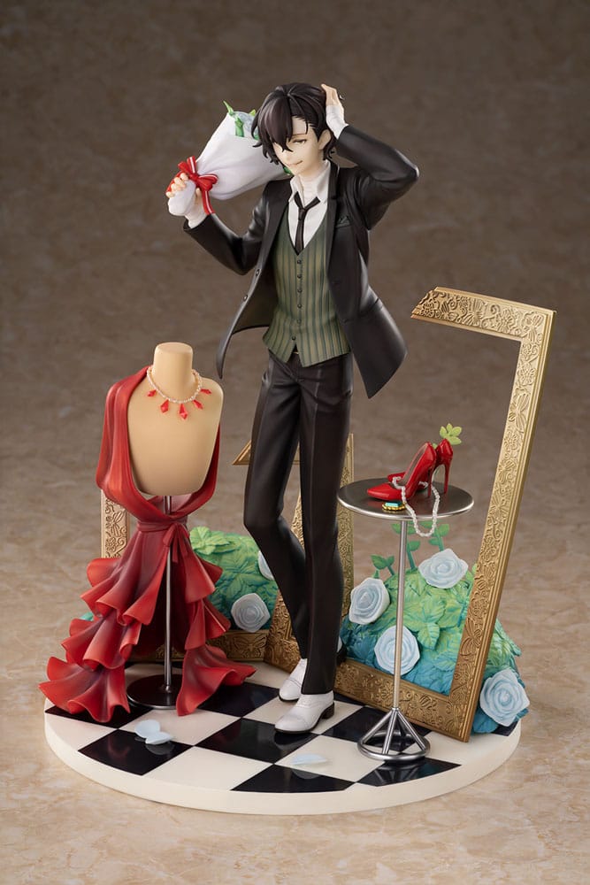 bungo stray dogs dazai osamu dress up ver deluxe edition scale figure ()