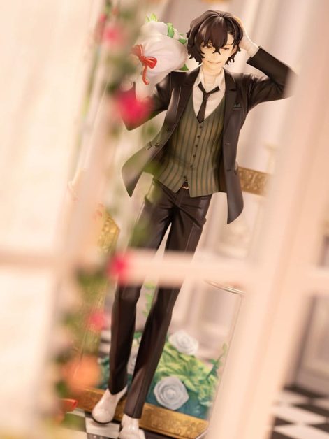 bungo stray dogs dazai osamu dress up ver deluxe edition scale figure ()