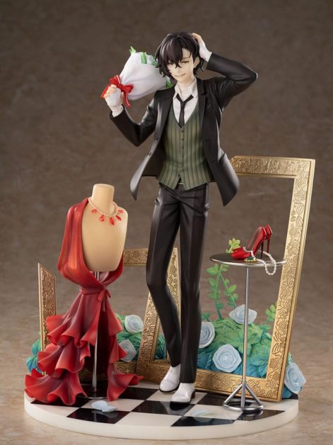 bungo stray dogs dazai osamu dress up ver deluxe edition scale figure ()