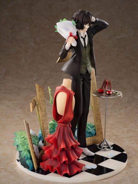 bungo stray dogs dazai osamu dress up ver deluxe edition scale figure ()