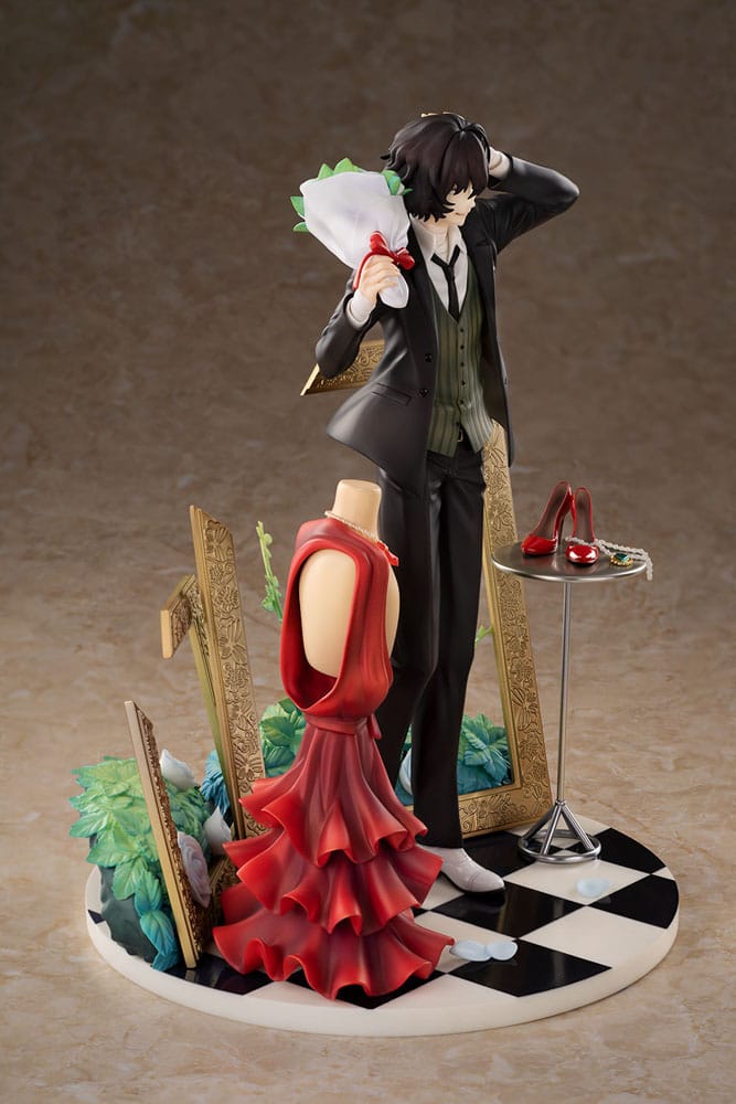 bungo stray dogs dazai osamu dress up ver deluxe edition scale figure ()
