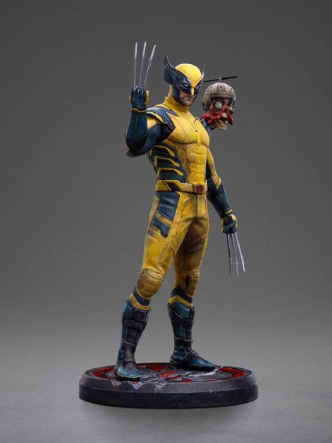 deadpool art scale wolverine and headpool statue main