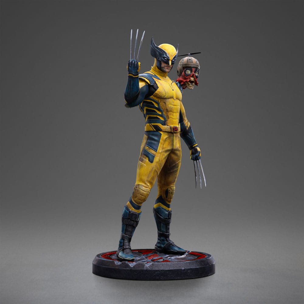 deadpool art scale wolverine and headpool statue main