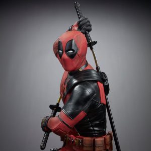 deadpool legacy replica deadpool statue ()