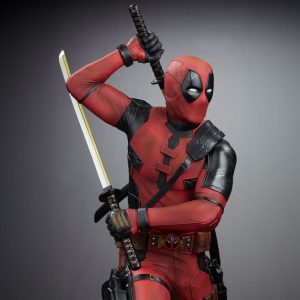 deadpool legacy replica deadpool statue ()