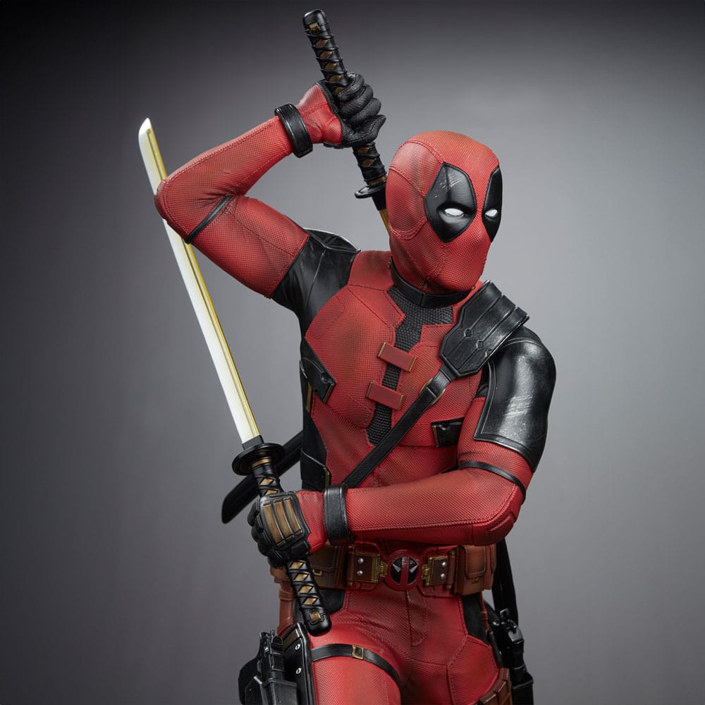 deadpool legacy replica deadpool statue ()