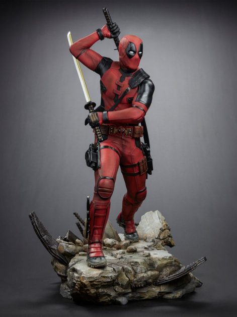 deadpool legacy replica deadpool statue main