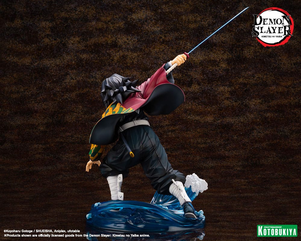 demon slayer kimetsu no yaiba artfxj giyu tomioka scale figure ()