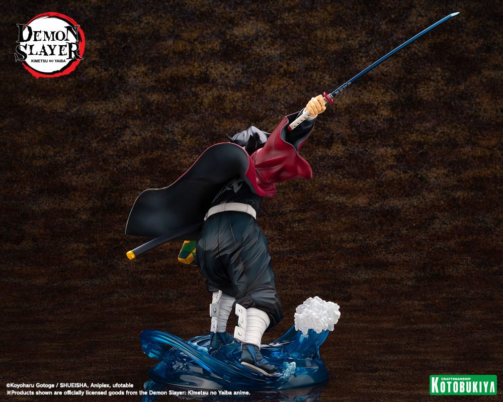 demon slayer kimetsu no yaiba artfxj giyu tomioka scale figure ()