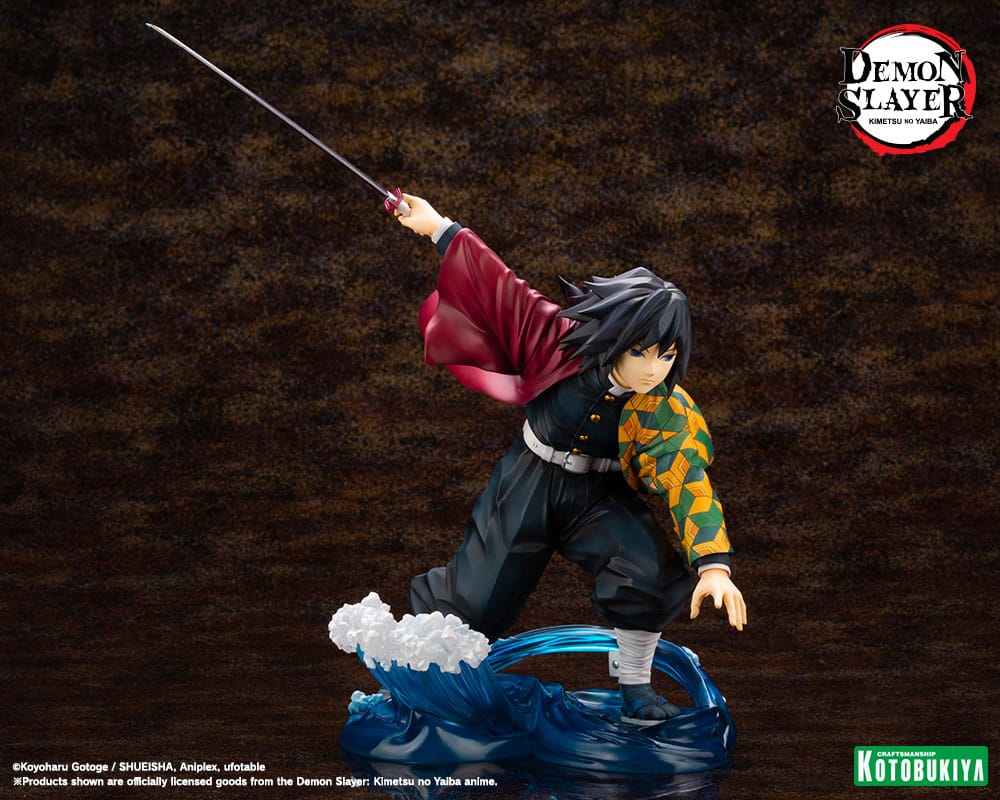 demon slayer kimetsu no yaiba artfxj giyu tomioka scale figure ()