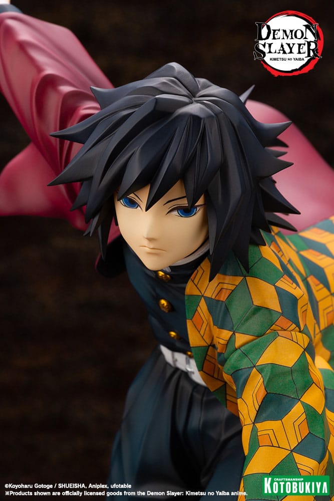 demon slayer kimetsu no yaiba artfxj giyu tomioka scale figure ()