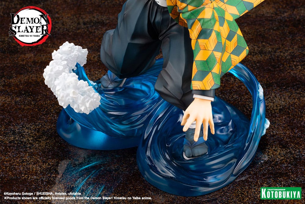 demon slayer kimetsu no yaiba artfxj giyu tomioka scale figure ()