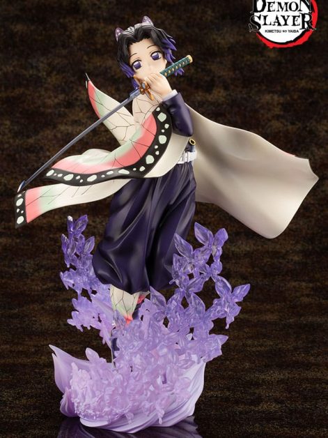 demon slayer kimetsu no yaiba artfxj shinobu kocho scale figure ()