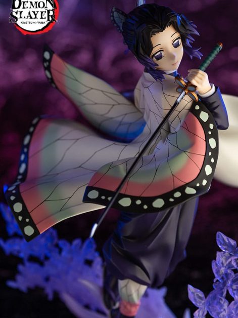 demon slayer kimetsu no yaiba artfxj shinobu kocho scale figure ()