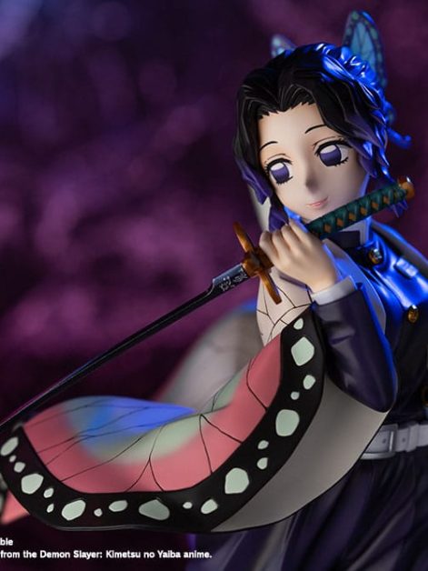 demon slayer kimetsu no yaiba artfxj shinobu kocho scale figure ()