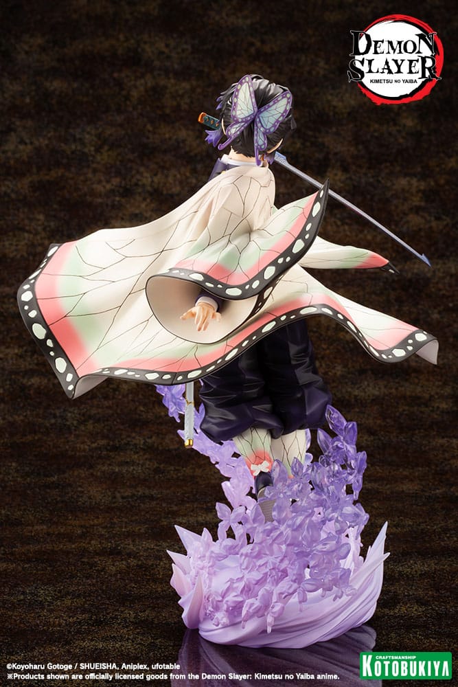 demon slayer kimetsu no yaiba artfxj shinobu kocho scale figure ()