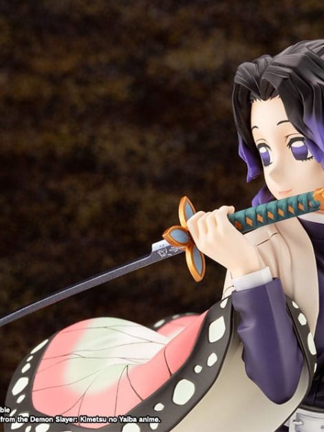 demon slayer kimetsu no yaiba artfxj shinobu kocho scale figure ()