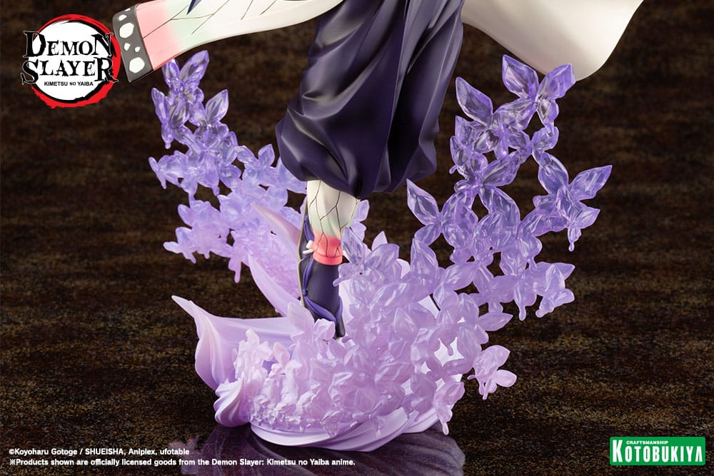 demon slayer kimetsu no yaiba artfxj shinobu kocho scale figure ()