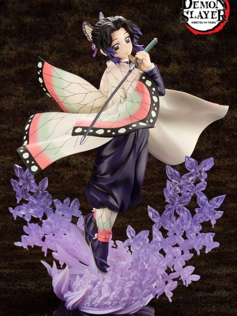 demon slayer kimetsu no yaiba artfxj shinobu kocho scale figure main