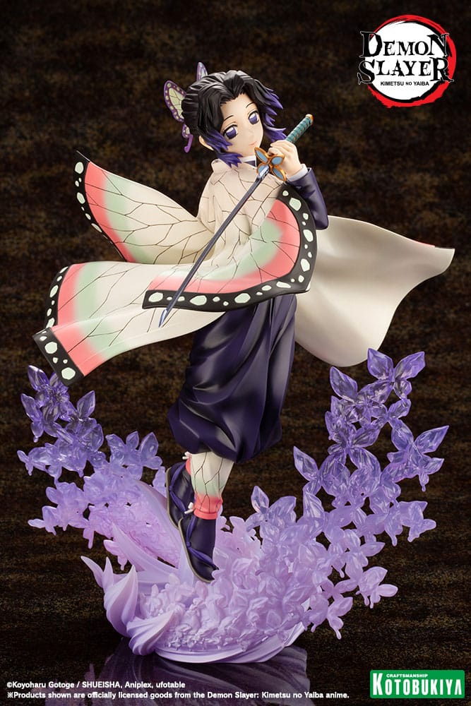 demon slayer kimetsu no yaiba artfxj shinobu kocho scale figure main
