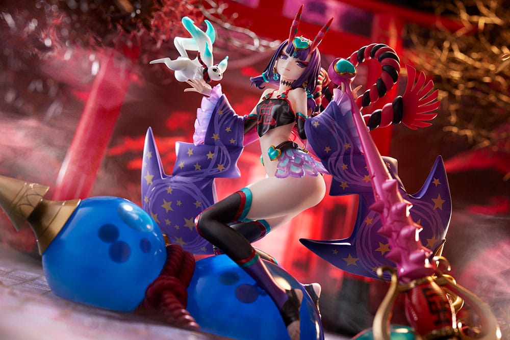 fate grand order caster shuten douji halloween scale figure ()