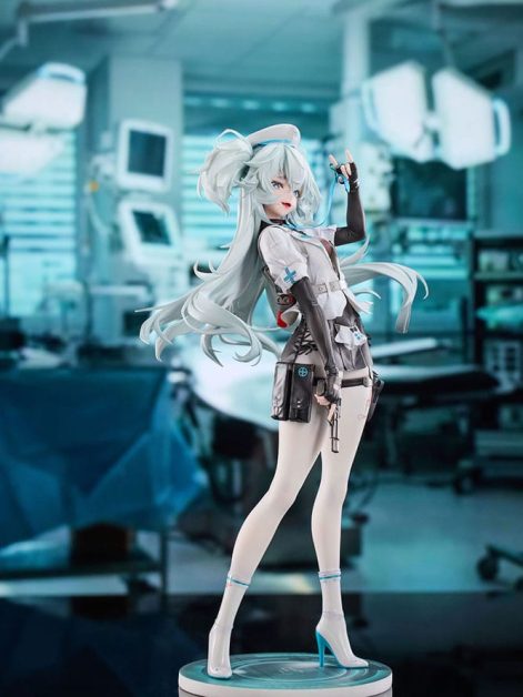 girls frontline exilium florence enchanting white feather ver scale figure ()