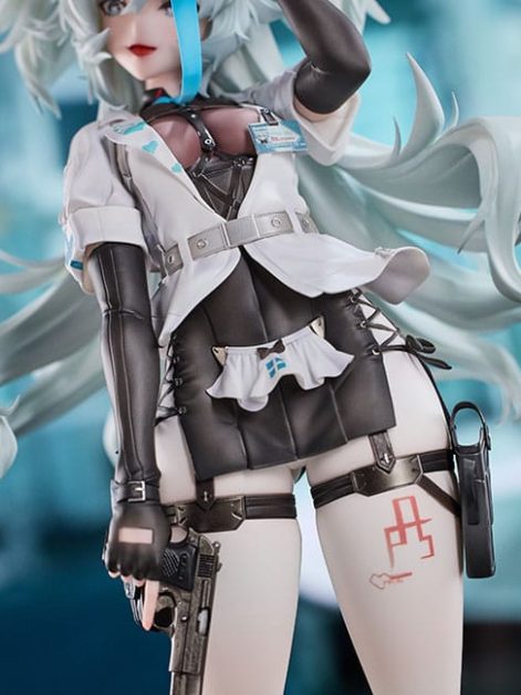 girls frontline exilium florence enchanting white feather ver scale figure ()
