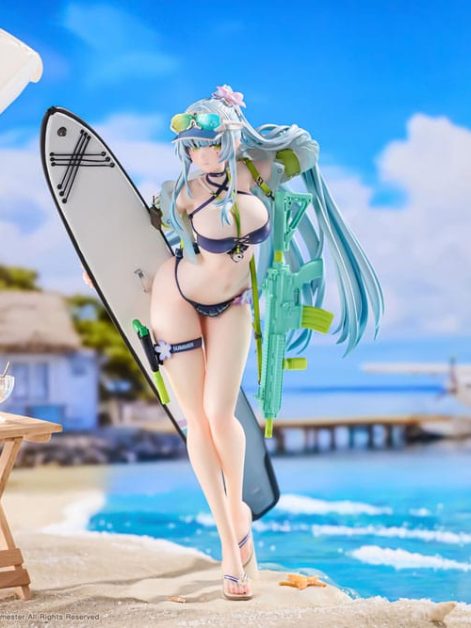 girls frontline exilium klukai cerulean breaker ver scale figure ()