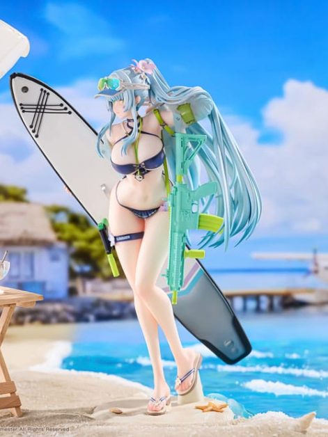 girls frontline exilium klukai cerulean breaker ver scale figure ()