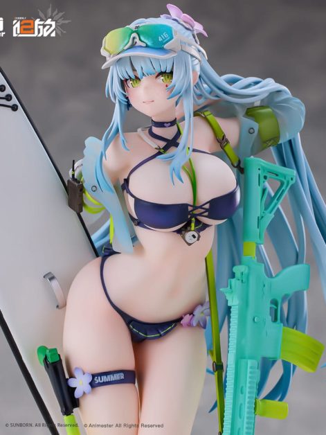 girls frontline exilium klukai cerulean breaker ver scale figure ()