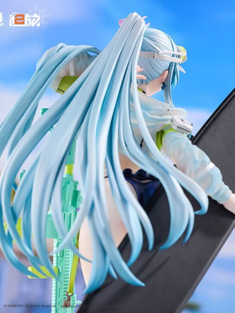 girls frontline exilium klukai cerulean breaker ver scale figure ()