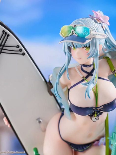 girls frontline exilium klukai cerulean breaker ver scale figure ()