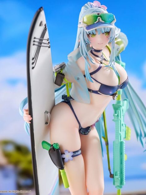 girls frontline exilium klukai cerulean breaker ver scale figure ()