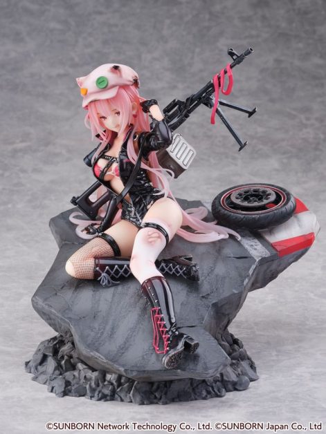 girls frontline ukm gale lightning wounded ver scale figure ()