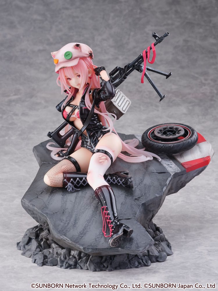 girls frontline ukm gale lightning wounded ver scale figure ()