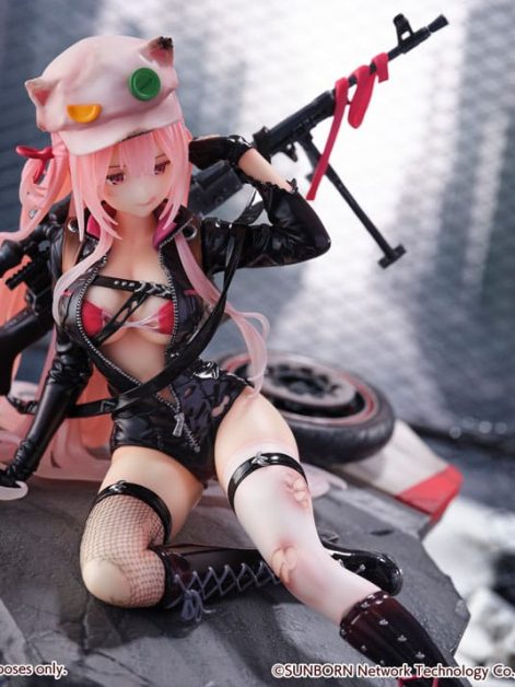 girls frontline ukm gale lightning wounded ver scale figure ()