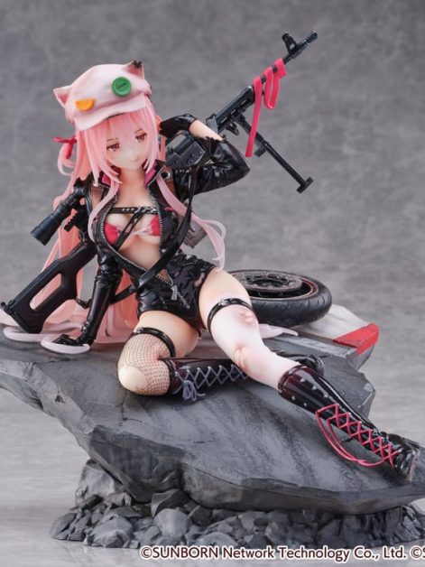 girls frontline ukm gale lightning wounded ver scale figure ()