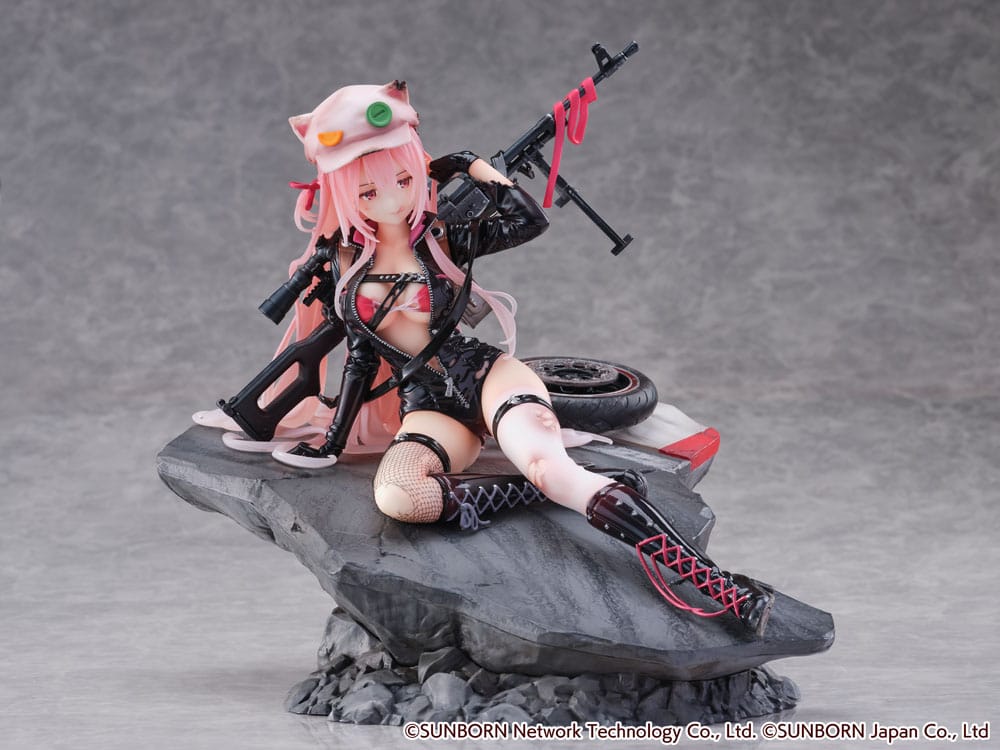 girls frontline ukm gale lightning wounded ver scale figure ()