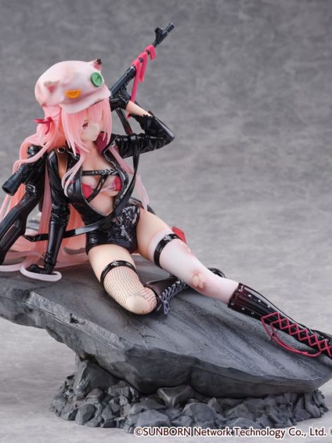 girls frontline ukm gale lightning wounded ver scale figure ()