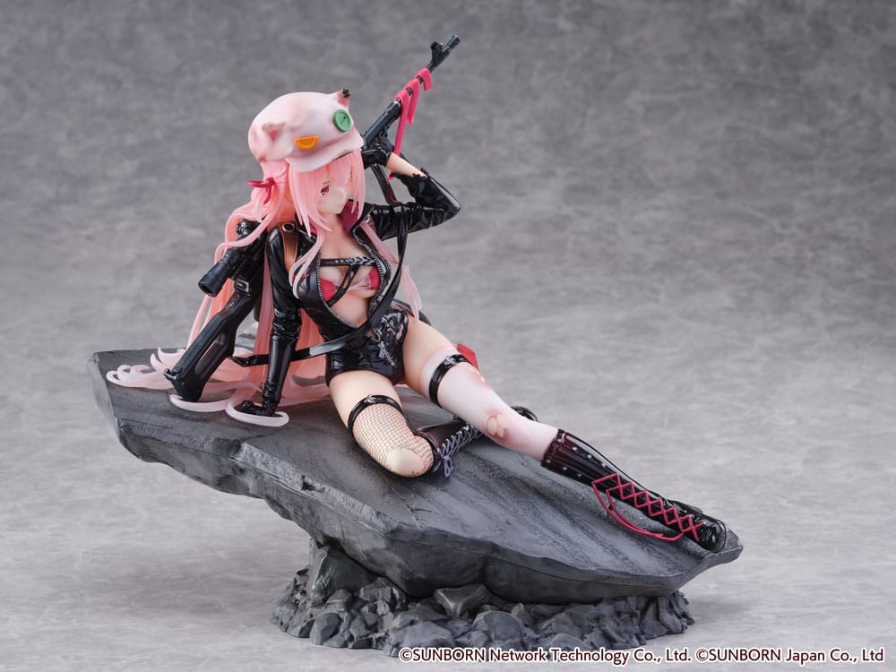 girls frontline ukm gale lightning wounded ver scale figure ()